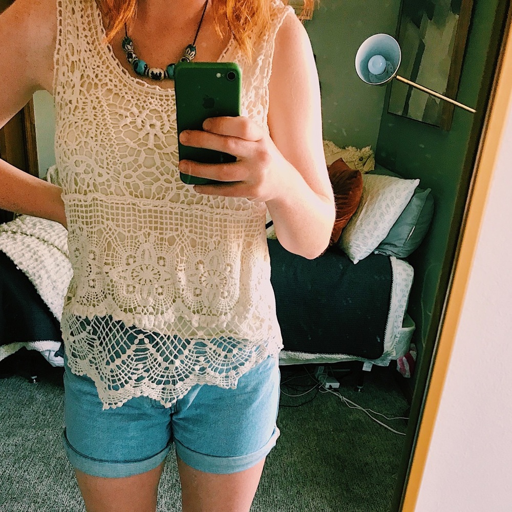 beautiful lace top
